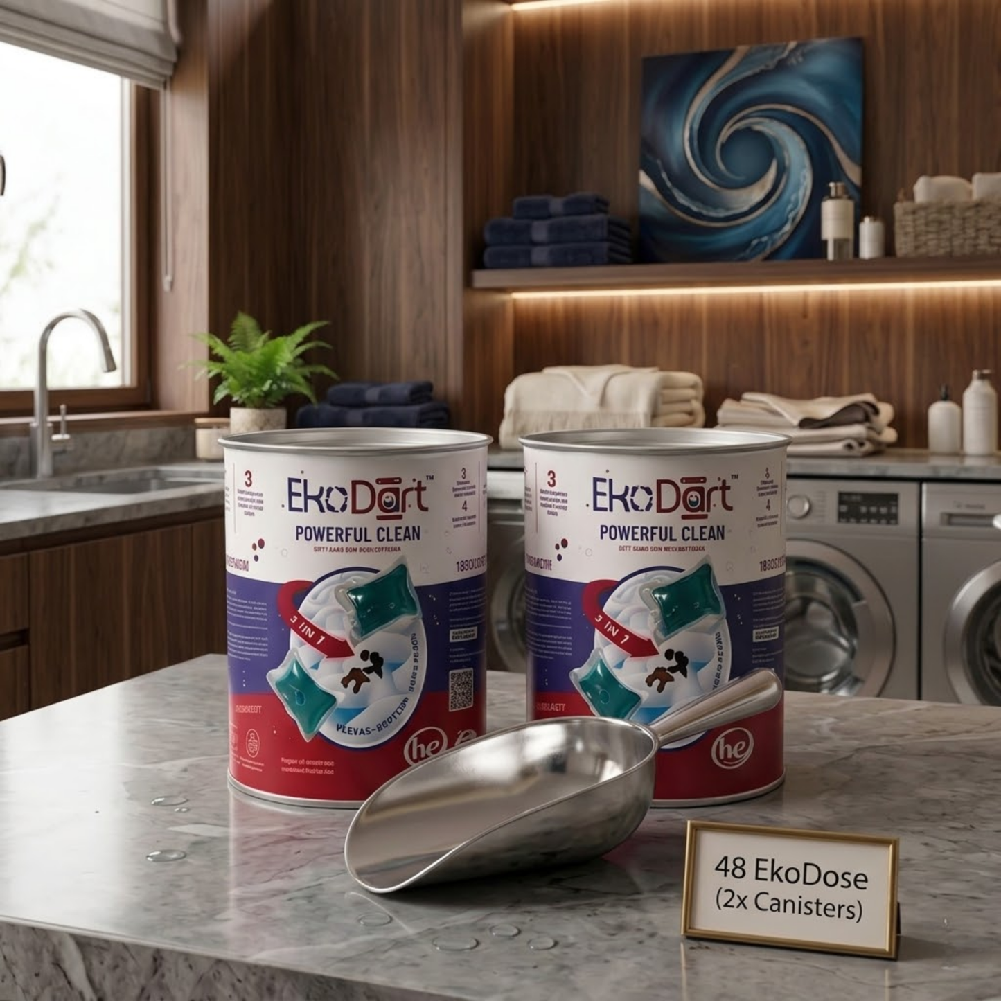 EkoDart Laundry EkoDose – Eco-Friendly, Mess-Free Detergent Solution